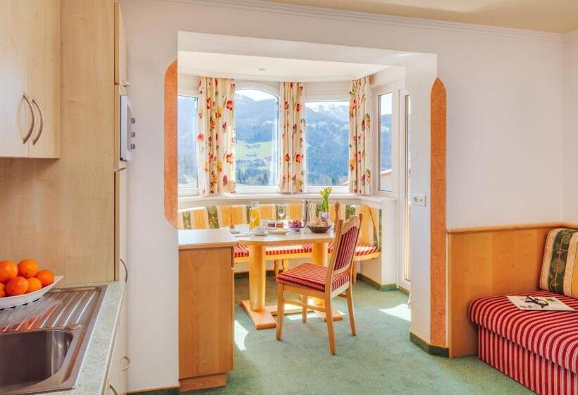 带2个卧室的公寓, Apparthotel Talhof, Restaurant, Pool Und Spa