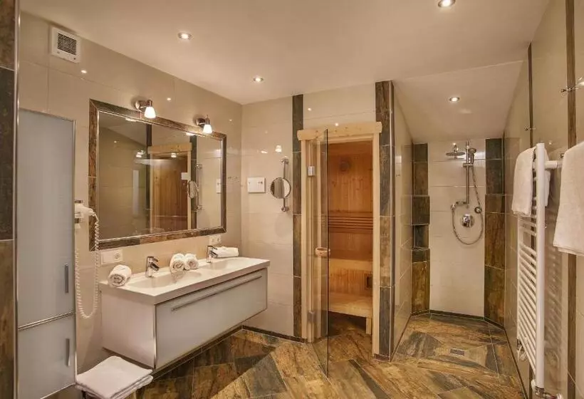 ３ベッドルームアパートメント, Apparthotel Talhof, Restaurant, Pool Und Spa