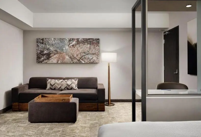クイーンサイズベッドのスイートルーム, Springhill Suites By Marriott Milpitas Silicon Valley