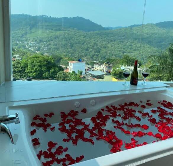 غرفة قياسية فردية, Roof Top Hotel Xilitla