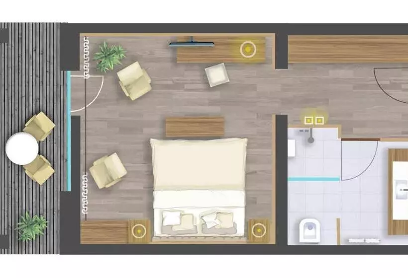 Standard-huone, Elisabethhotel Premium Private Retreat Adults Only