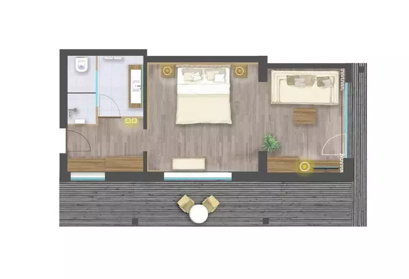 Deluxe-huone, Elisabethhotel Premium Private Retreat Adults Only