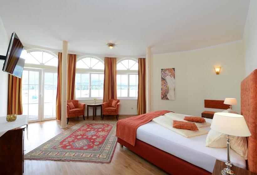 اتاق لوکس با چشمانداز دریاچه, Seehotel Astoria