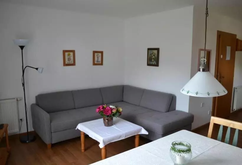 バルコニー付き１ベッドルームアパートメント, Appartements Ferienwohnungen Alpenblick