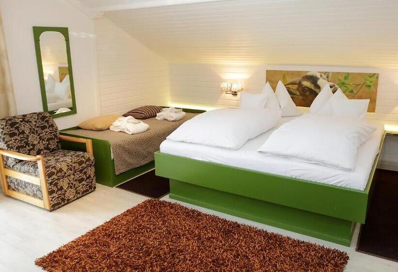 شقة عائلية مع بلكونة, Berghotel Hois