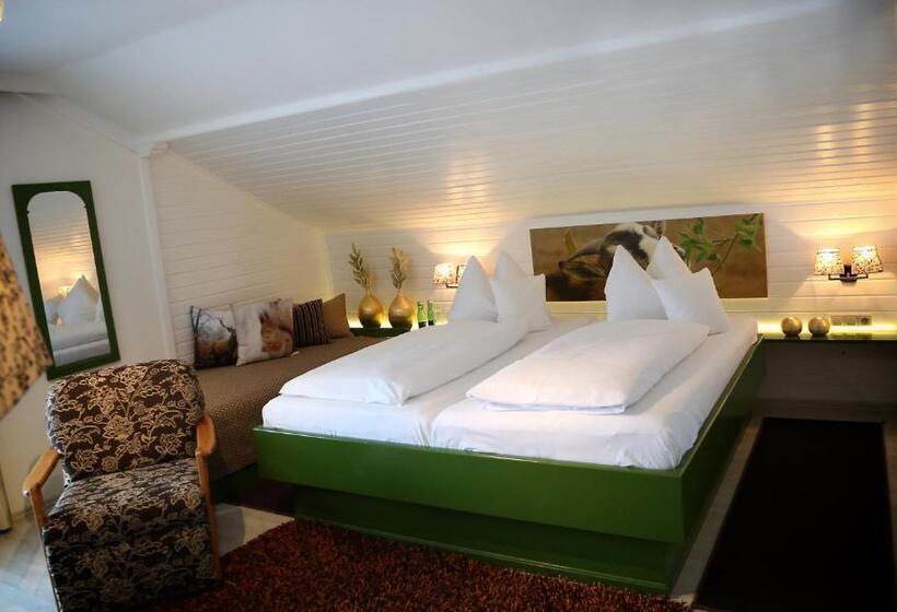 شقة عائلية مع بلكونة, Berghotel Hois