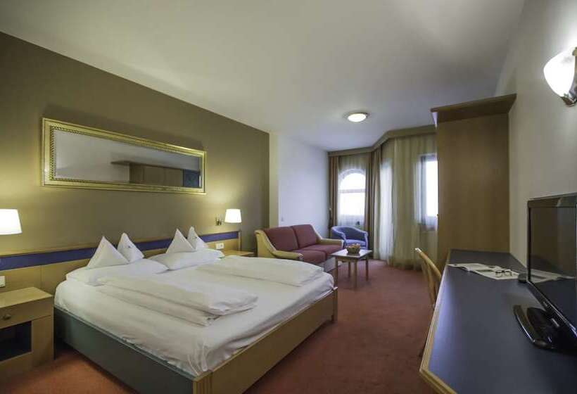 标准间带阳台, Alphotel Stocker Alpine Wellness