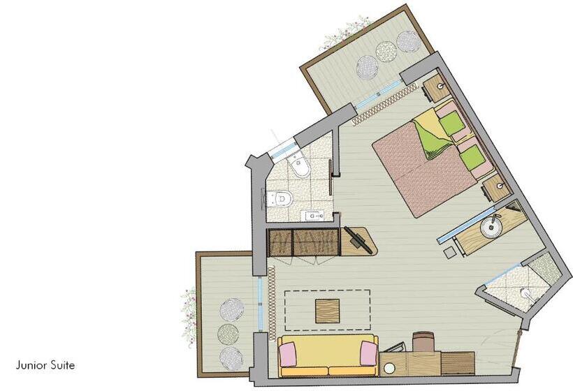 جناح جونيور مزوَّد بشرفة, Montana