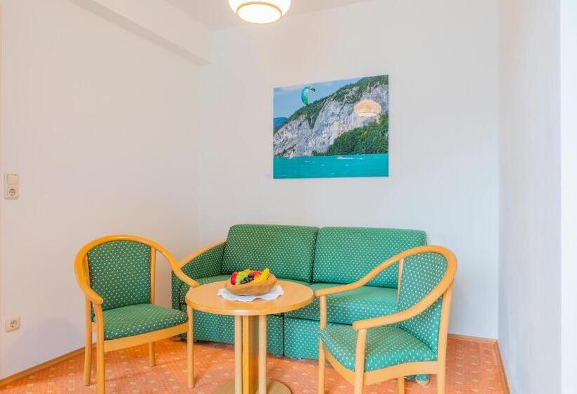 Апартаменты 1 Спальня с Балконом, Garni Weberhäusl