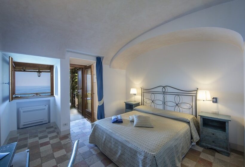 חדר דלוקס נוף לים, Villa Il Frantoio And Lilmar