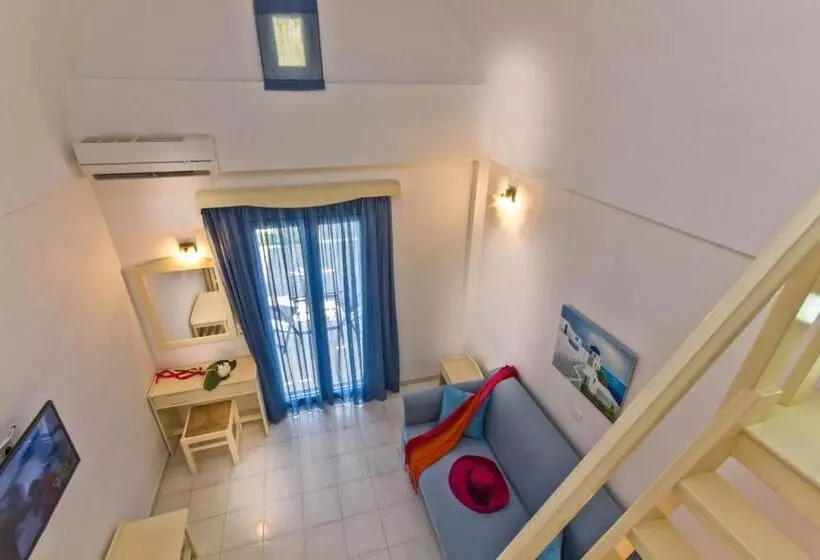 Huoneisto 1 Makuuhuone, Louis Studios Santorini