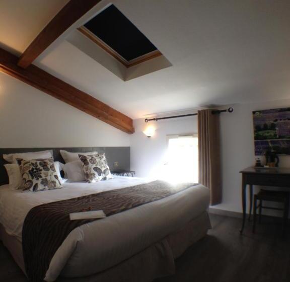 Стандартный Номер Кровать Кинг, Logis Hotel La Ferme