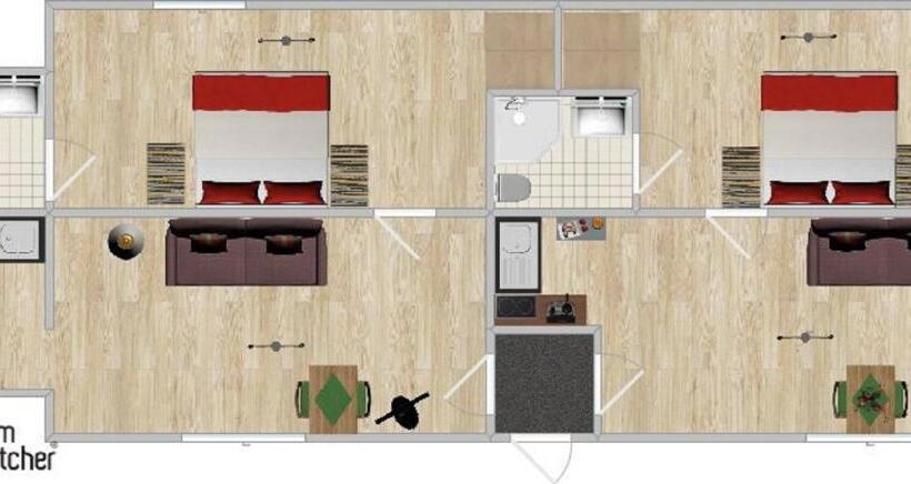침실 1개 아파트, Pension Am Waldesrand