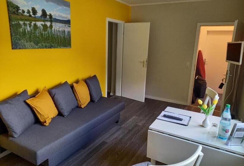 침실 1개 아파트, Pension Am Waldesrand