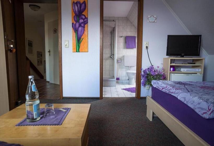 ダブルベッドスタンダードルーム, Pension Blumen Villa