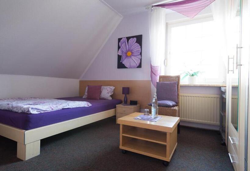 ダブルベッドスタンダードルーム, Pension Blumen Villa