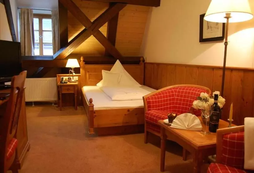 スタンダードシングルルーム, Metzgerei Gasthof Romantik Hotel Der Millipp
