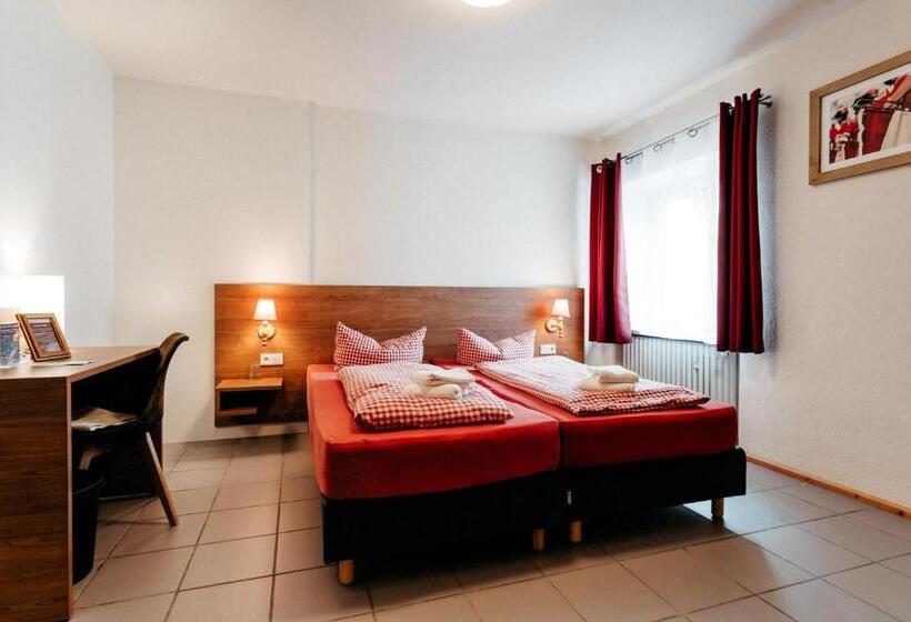 스탠다드 룸 공동 욕실, Braugasthof Trompete