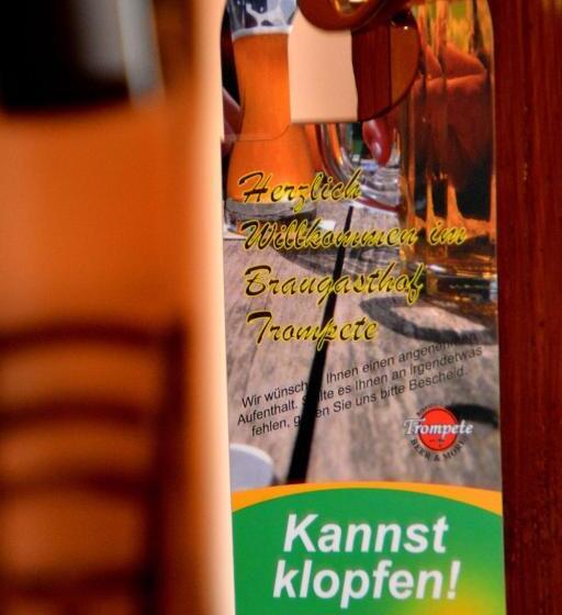 스탠다드 룸 공동 욕실, Braugasthof Trompete