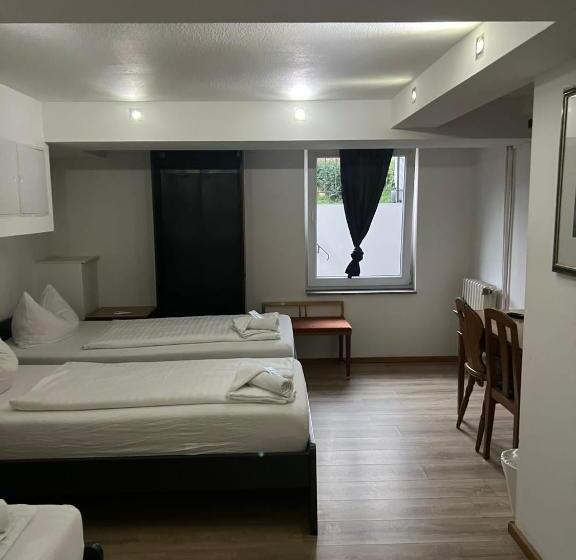 标准三人间共用浴室, Gz Hostel Bonn