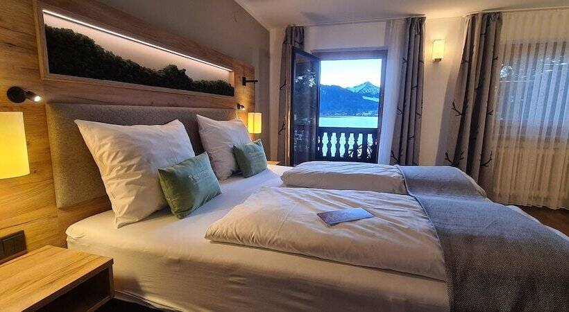 标准间带湖景, Seehotel Zur Post