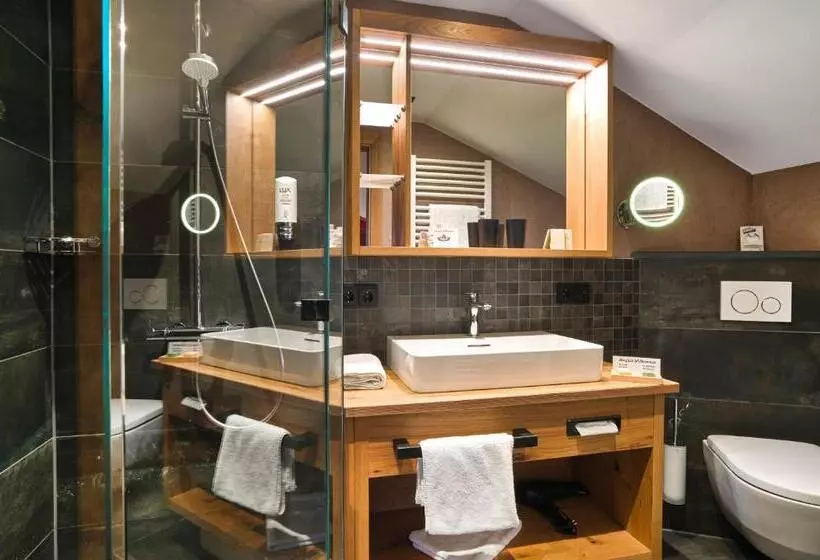 اتاق استاندارد با چشم‌انداز استخر, Wander  Und Aktivhotel Adam Bräu