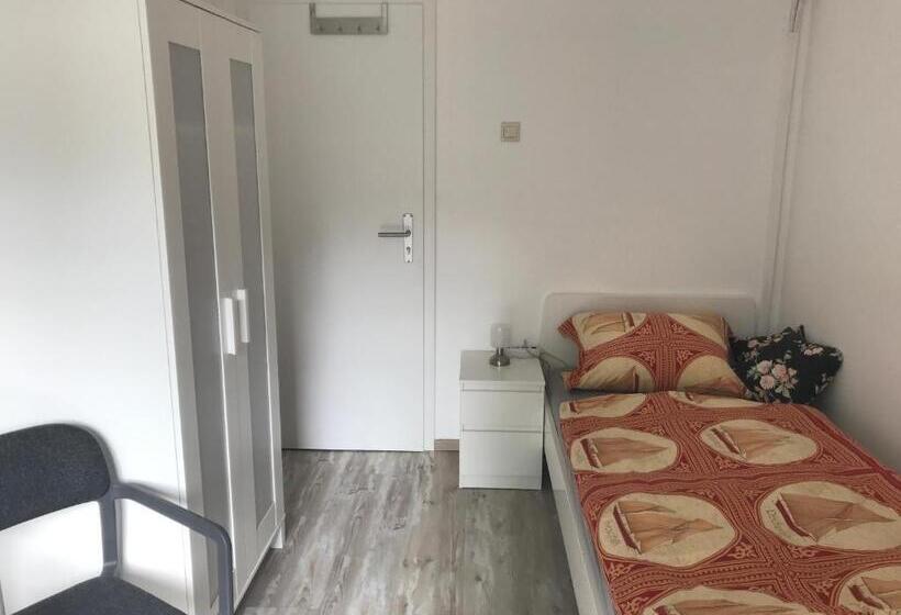 غرفة فردية  مطلة على الحديقة, Haus Im Grünen