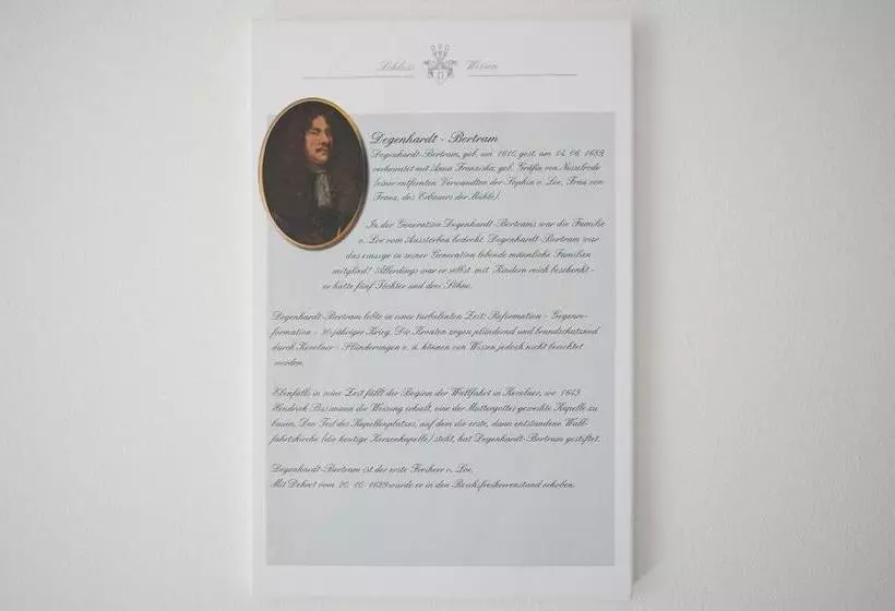 デラックスルーム, Schloss Wissen