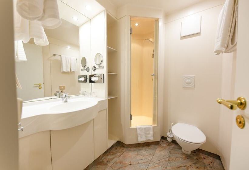 غرفة قياسية فردية, Schlosshotel Villa Westerberge