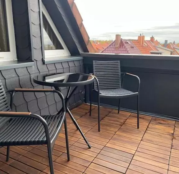 Standard Room with Terrace, Und Restaurant Gartenstadt Erfurt