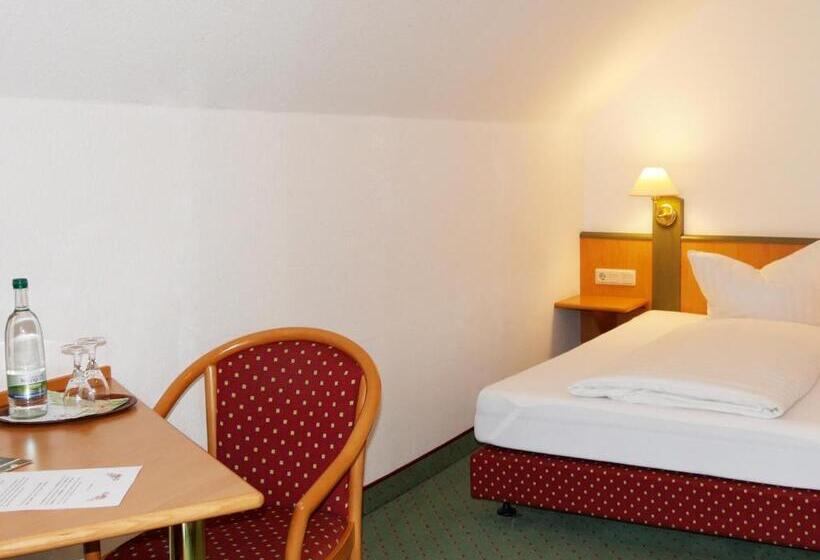 غرفة قياسية فردية مزودة بشُرفة, Waldschlösschen Brotterode