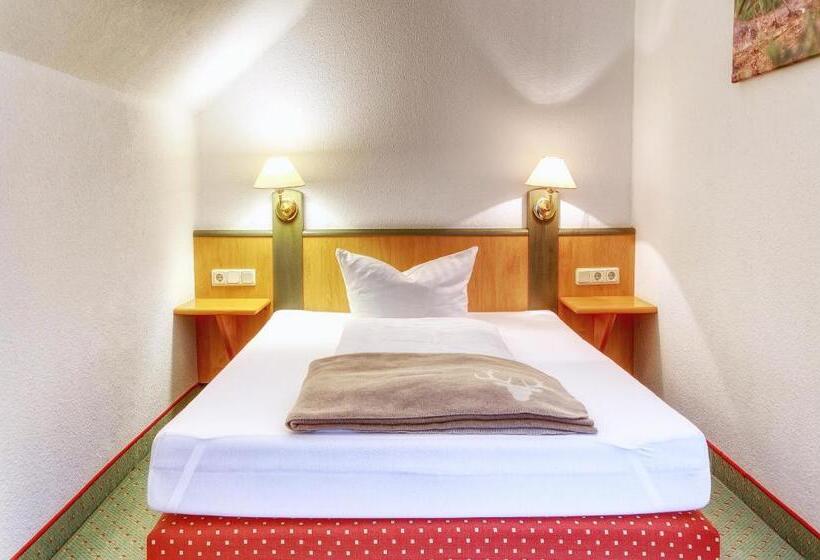 غرفة قياسية فردية مزودة بشُرفة, Waldschlösschen Brotterode