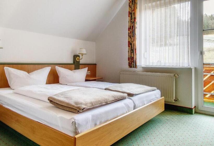 غرفة قياسية مزوَّدة بشُرفة, Waldschlösschen Brotterode