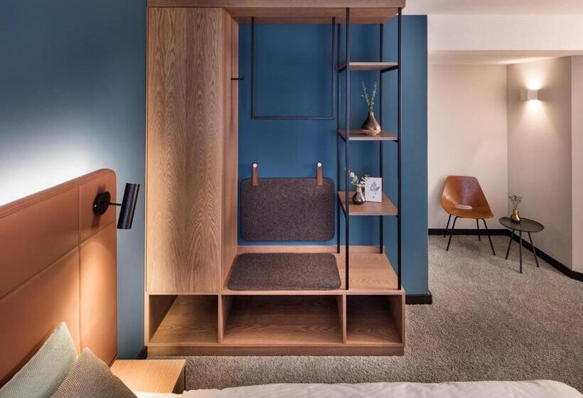 带观景的标准间, Domizil Tübingen