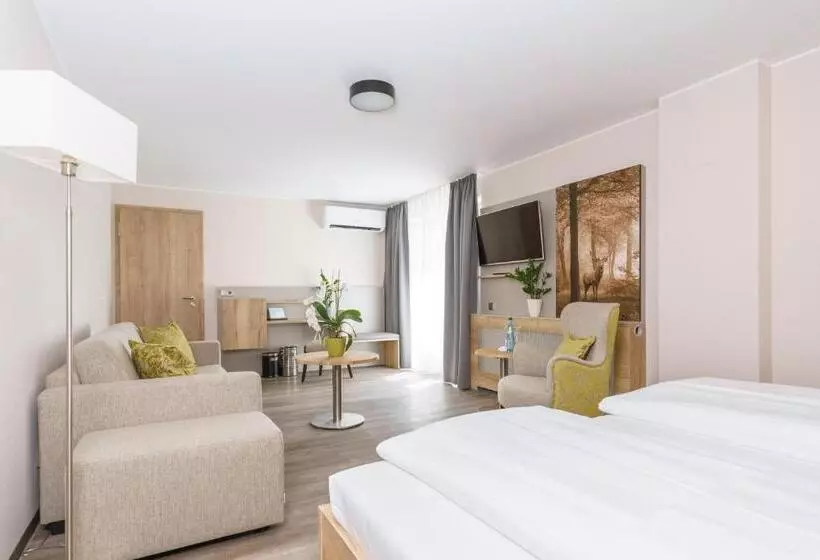 Deluxe-huone King-vuode, Forsthaus Grüna Betreiber Gmbh
