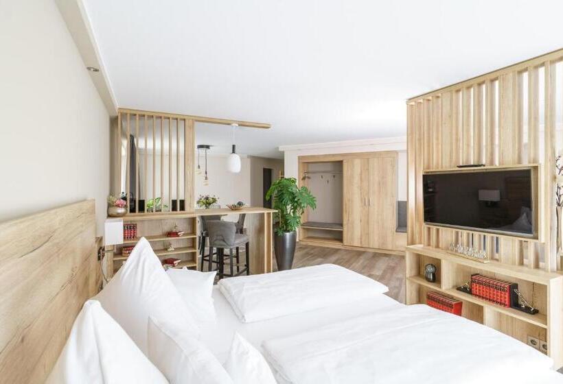 إستديو قياسى مزود بشرفة, Forsthaus Grüna Betreiber Gmbh