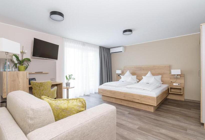 غرفة ديلوكس سرير كينج, Forsthaus Grüna Betreiber Gmbh