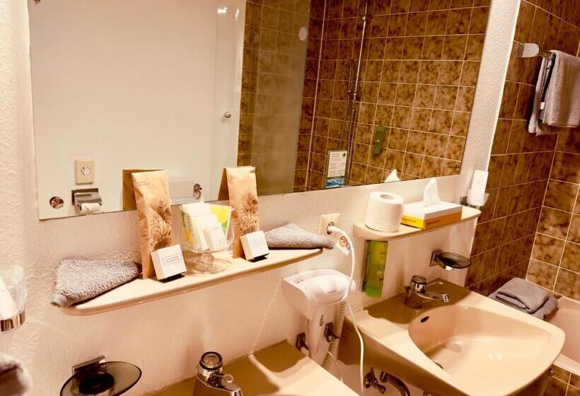 带阳台的豪华间, Restaurant Adler Stube