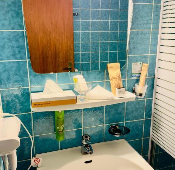 带阳台的标准单人间, Restaurant Adler Stube