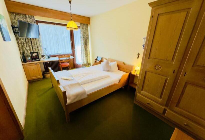 带阳台的标准单人间, Restaurant Adler Stube