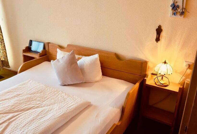 带阳台的标准单人间, Restaurant Adler Stube