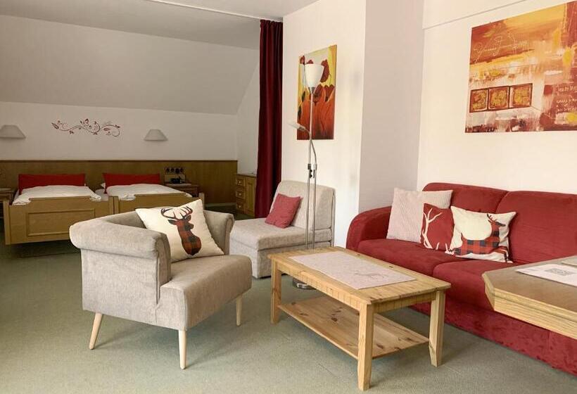 غرفة عائلية, Landhotel Untere Kapfenhardter Mühle