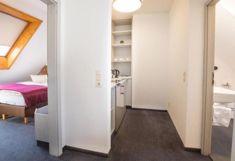 침실 1개 아파트, Residenz