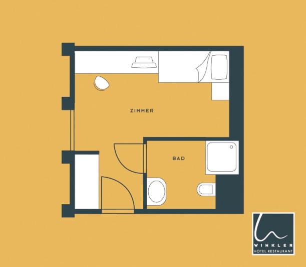 غرفة قياسية فردية, Restaurant Winkler