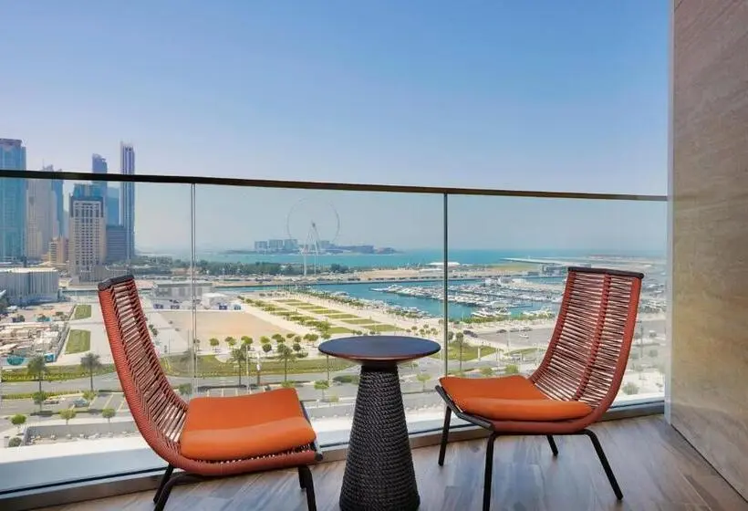 اتاق استاندارد با تخت بزرگ, W Dubai   Mina Seyahi