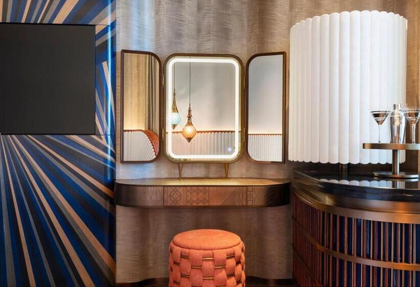 اتاق استاندارد با تخت بزرگ, W Dubai   Mina Seyahi