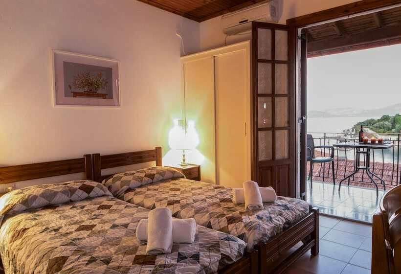 اتاق استاندارد با چشم‌انداز دریا, Villa Perris Studios