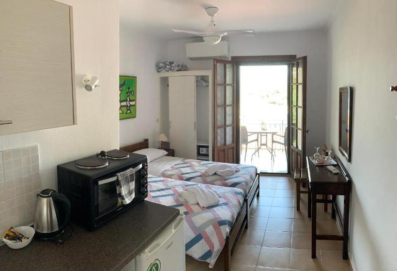 اتاق استاندارد با چشم‌انداز دریا, Villa Perris Studios