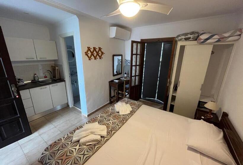 غرفة قياسية مزوَّدة بتراس, Villa Perris Studios