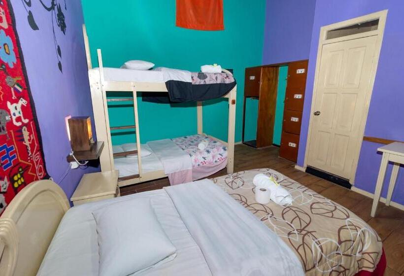 اتاق استاندارد چهار تخته, Santa Cruz Backpackers Hostal